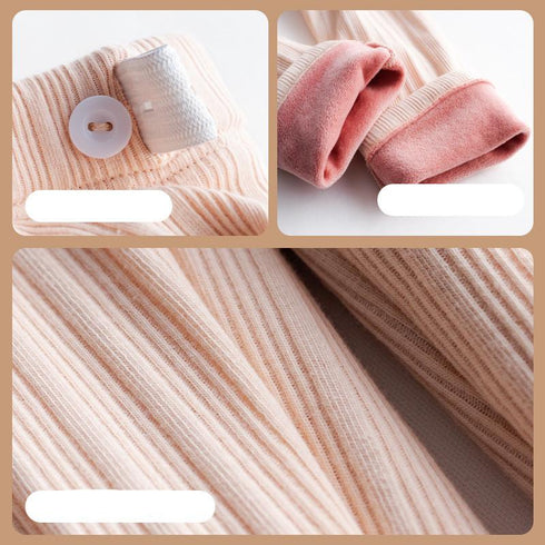 Breast-feeding warm pajamas for pregnant women in autumn and winter